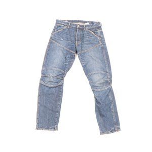 G-Star Raw Denim Mens 32x32 5620 3D Tapered Leg Denim Jeans Organic Cotton Blue